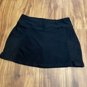 Spalding Black Golf Tennis Skirt with Shorts